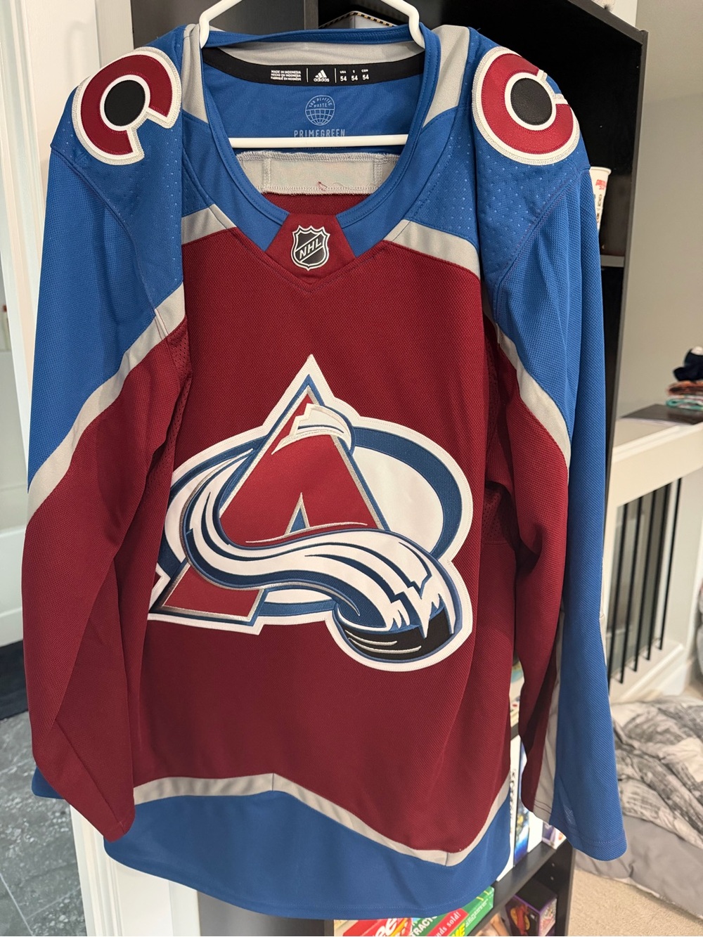 Colorado Avalanche Jersey Adidas Size 54